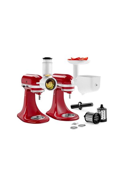 Kitchenaid 5Ksm2Fppc Food Grinding Chopping Slicer Accessory Set