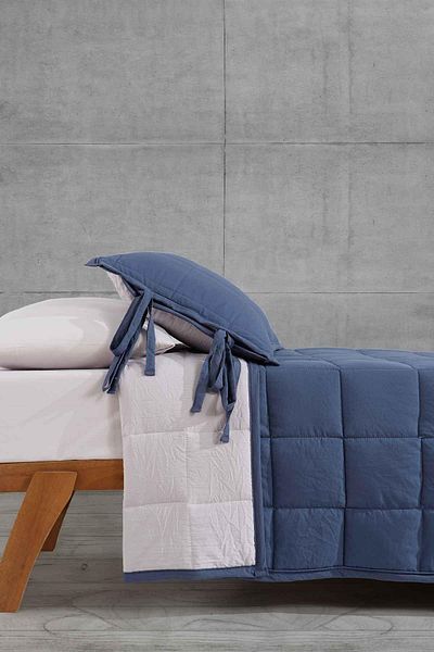 Elart Set pat de o persoană Madelyn Blue - 4 piese