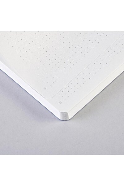 NUUNA Flow Vegan M - Blue Lake Hârtie premium A5 176 pagini