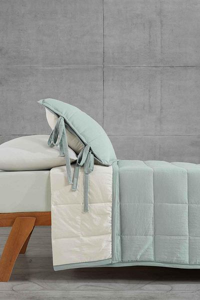 Elart Madelyn 6 Piece Double Bed Set - Sage