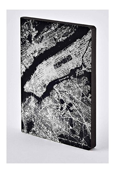 NUUNA Graphic L Light Dotted - Nightflight over New York City Notebook