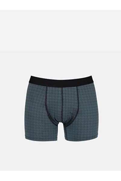 Colin's Boxeri gri pentru bărbați cu imprimeu modern