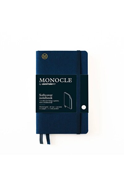 Leuchtturm1917 x دفتر ملاحظات Monocle Limited Edition مقاس A6، غطاء ناعم، 128...