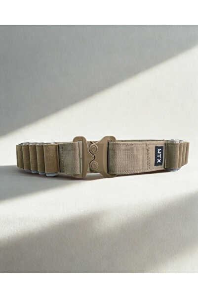 UTX 12 Kalibre 32’li Taktik Fişeklik Kemeri – Yüksek Mukavemetli Lastik, Taktik Toka, Esnemez Yapı