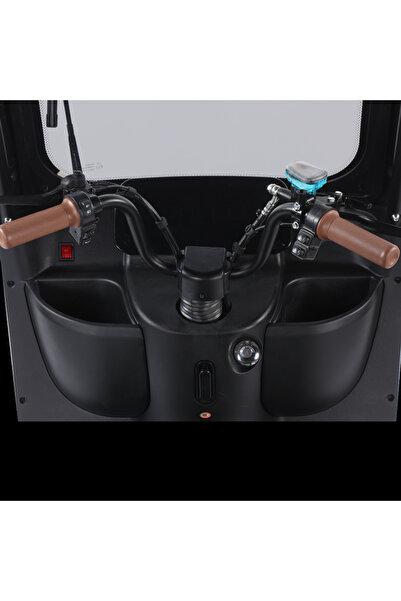 Arora Rüzgar PRO 3 Tekerlekli 5 Akülü Elektrikli Motosiklet - Kırmızı