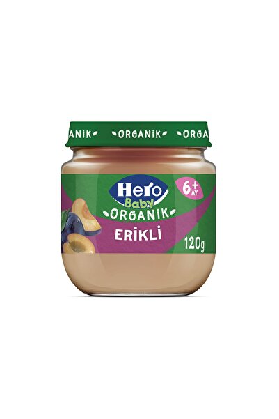 Hero Baby Organik Erik Püresi Kavanoz Mama 120g x6