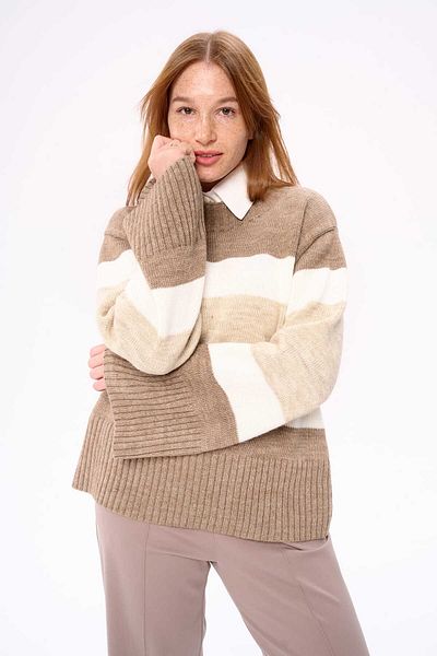 Blue Shadow Women's Sweater Pasty Cappucino Melange