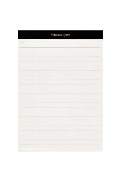Unmeiprojects Maruman Mnemosyne PH169X3 A5 Çizgili Notepad 3'lü Set