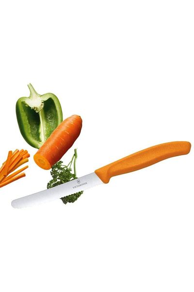 Victorinox Orange Knife Peeler and Grater Set