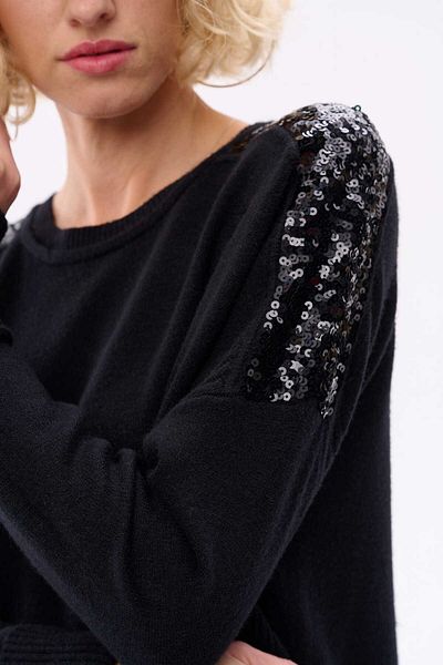 Blue Shadow Ladies' Sweater 6173 Black
