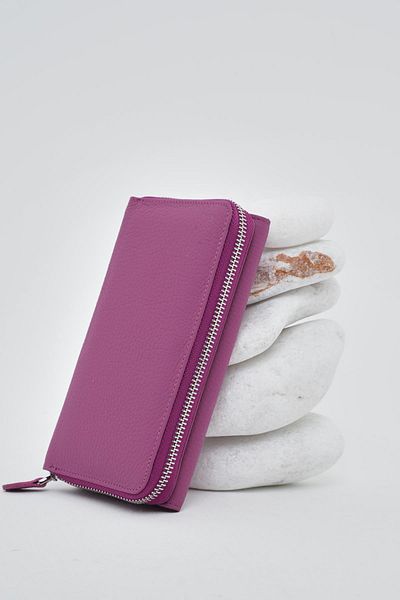 Deri Company Women's Leather Wallet Pink 213511