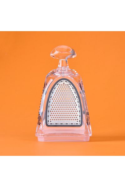 AROW Acrylic Rectangular Grater - Black / Gray