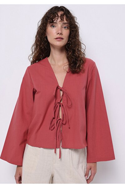 Colin's Regular Fit Kadın Pembe Gömlek