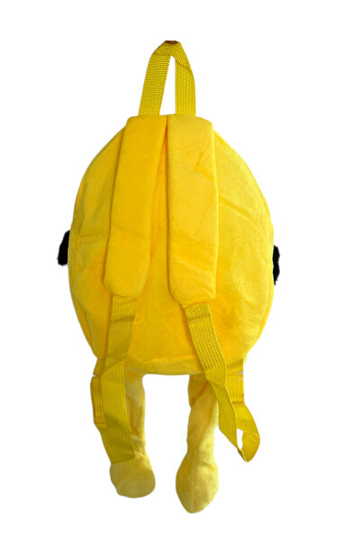 UDATOYS Pikachu Çanta Pelüş Işıksız Sarı Pikaçu Peluş 50 Cm