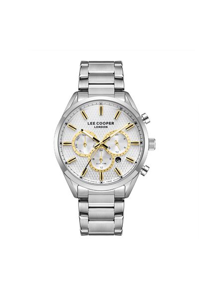 Lee Cooper Lee Cooper Men's Multi Function Silver Dial Watch - LC08153.330