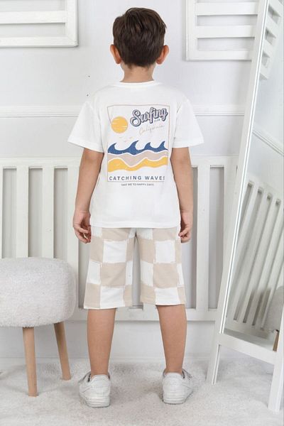 ZUZUNGA Skate Out Printed Boys Shorts Set