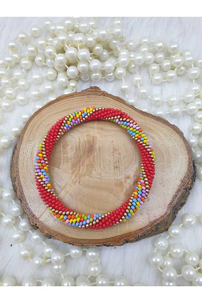 HAPPY HANDMADE 18cm Prison Business Bracelet/Red Bracelet/Bijoux Bracelet