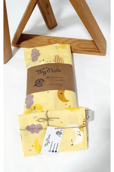 tiny plans Elastic Baby - Children's Sheet Pillowcase Set 90X130 cm