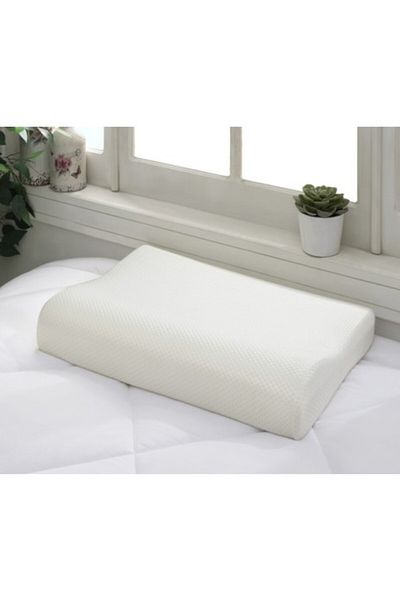 Cotton Box Orthopedic Pillow, Cotton Box, 40 x 60 +12 cm, Ecru