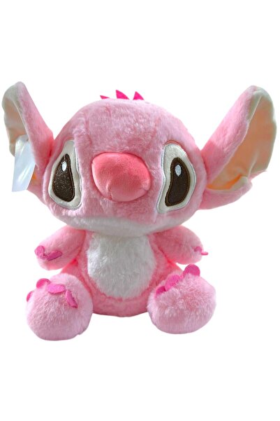 MİLKYADATOYS Stitch peluş 20 cm Pembe-Mavi yumuşak sevimli stitch