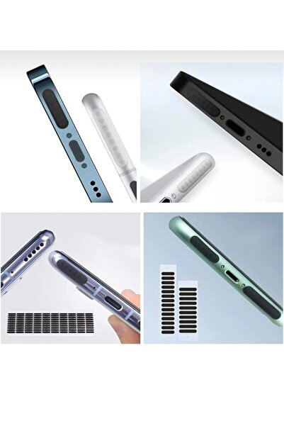 artin 2 Adet Cep Telefonu Hoparlörü Için Toz Önleyici Sticker-telefon Hoparlö...