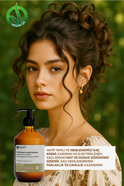 Insight Kabaran Saçlar için Nemlendirici Saç Bakım Kremi 350 ml.