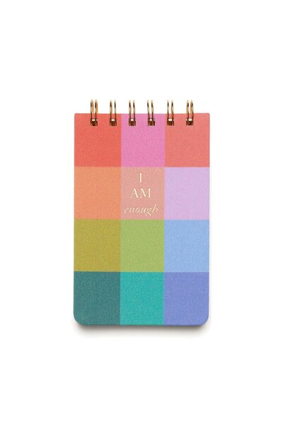 designworks ink مفكرة Twin Wire Notepad - مفكرة فحص قوس قزح