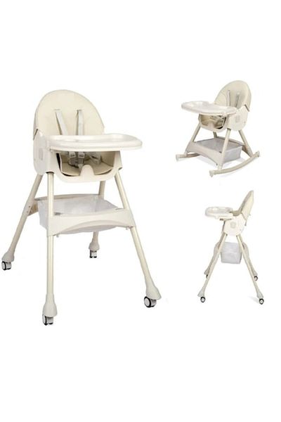 Smart Vibe Scaun de Masa Pliabil 4 in1 KinderVibe™ 6 Luni+, Multifunctional si Stabil