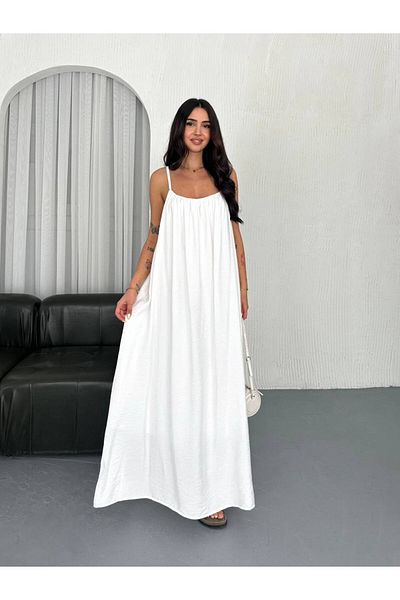 Noa Noa Basic μακρύ φόρεμα με λουράκι