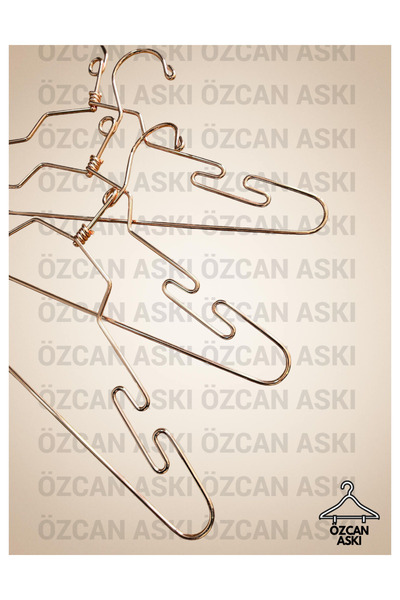 OZC 5 Pieces Luxury Metal Hangers