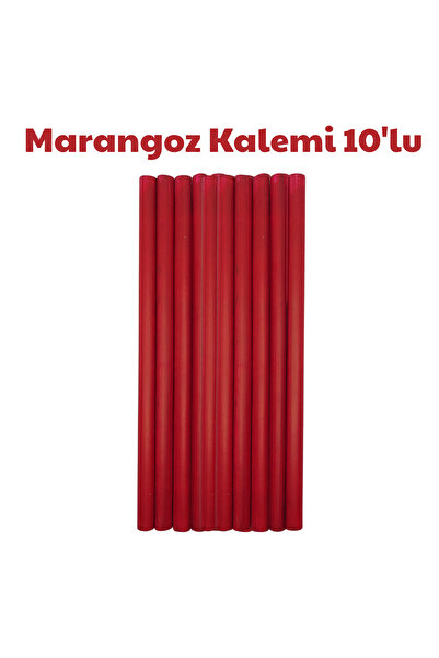 Samur Marangoz Kalemi Oval Jumbo 10 Adet