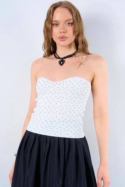voilaromania Bustier Top