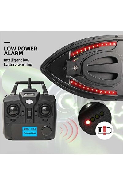 iUni Loď Nadit a Momit U70, 2 lahve, 1,5 kg, 500 m, 12 000 mAh, 5,4 km/h, dálkové ovládání 2,4 GHz