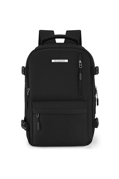 zagatto Cabin Backpack ®, Black, 15l, 40x20x15 Cm, Ryanair/wizz Air, Waterproof, Zg950