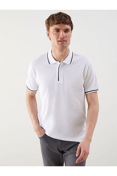 LC Waikiki Ανδρικό μπλουζάκι Polo με κοντό μανίκι Pique
