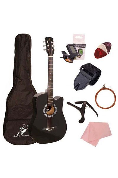 SWIFT HORSE 38-Inch Acoustic Guitar with Accessories