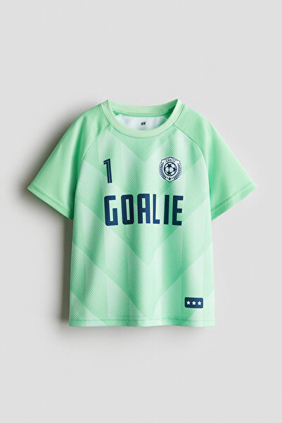 H&M Baskılı Futbol Tişörtü
