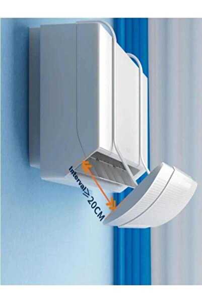 RAHİSON Ayarlanabilir Split Tipi Klima Hava Yönlendirici Klima Siperliği Klima Çarpması için Aparat