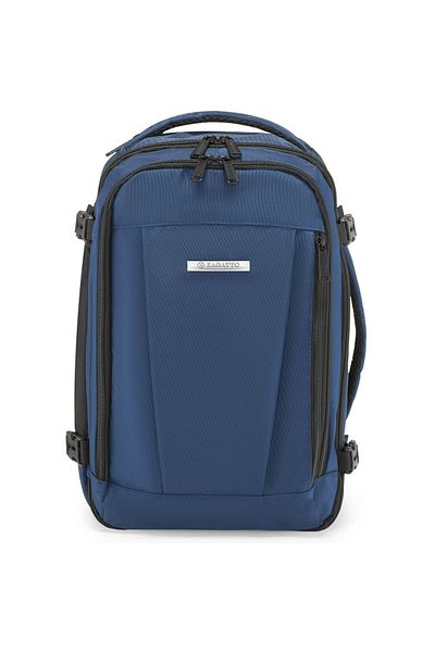 zagatto Rucsac Cabin ®, Albastru, 20l, 40x20x25 cm, Compatibil cu Wizz/Ryanair, Impermeabil, Zg925