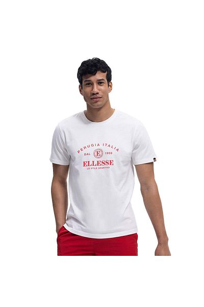 Ellesse Em453 T-Shirt White