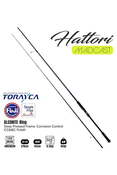 Fujin Madcast 270cm 9-34gr Spin Kamışı