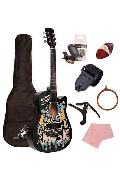 SWIFT HORSE 38-Inch Classic Guitar with Accessories