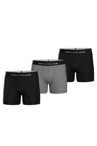 Don Kayde Don-kayde Premium Micro Modal Erkek Boxer 1 Adet Antrasit Gri 2 Ade...