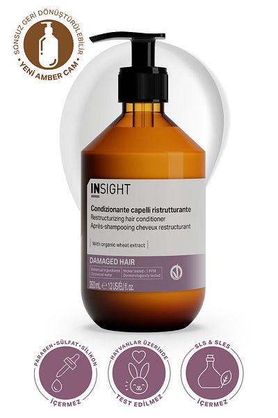 Insight Repairing Conditioner for Damaged Hair 350 Ml.