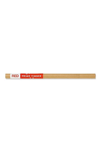 Penco قلم رصاص Prime Timber 2.0، قلم رصاص أحمر، 5 قطع، قلم رصاص أحمر