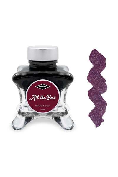 Diamine Inkvent Red Shimmer&Sheen All the Best 2022 Mürekkep 50 ml