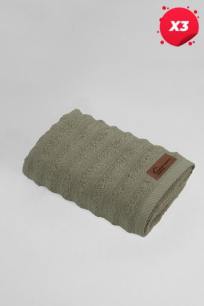Stylish Home X3 - MICRO COTTON TOWEL - 50 x 90-GREEN