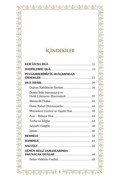 Erkam Yayınları Dualar Ve Zikirler - Mahmut Sami Ramazanoğlu