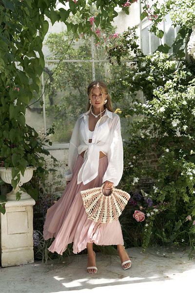 BOHEMAİ Lyra Oversize Ecru Shirt