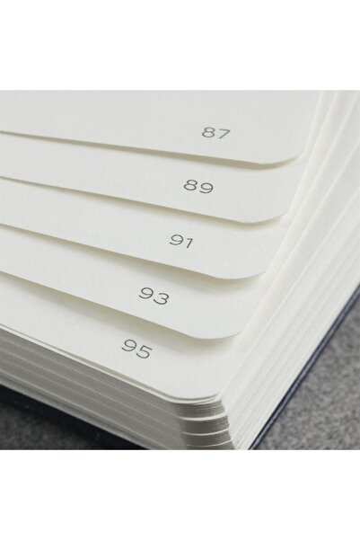 Leuchtturm1917 Leuchttrum 1917 Medium(A5) Sert Kapak, 251 Numaralandırılmış Noktalı Sayfa Defter Rising Sun 363387